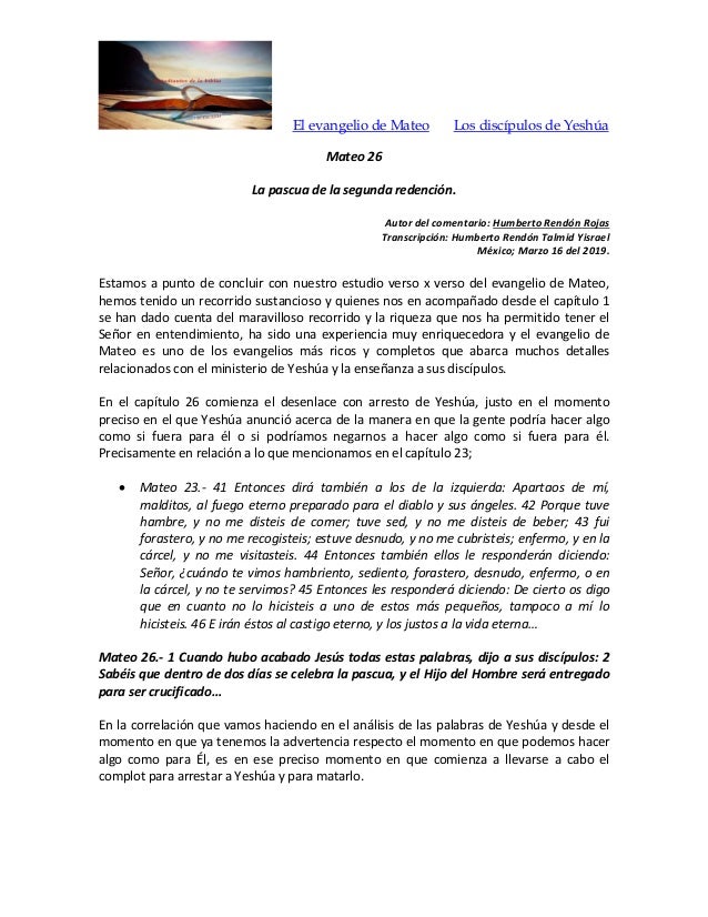 1. La Última Oración en Grupo